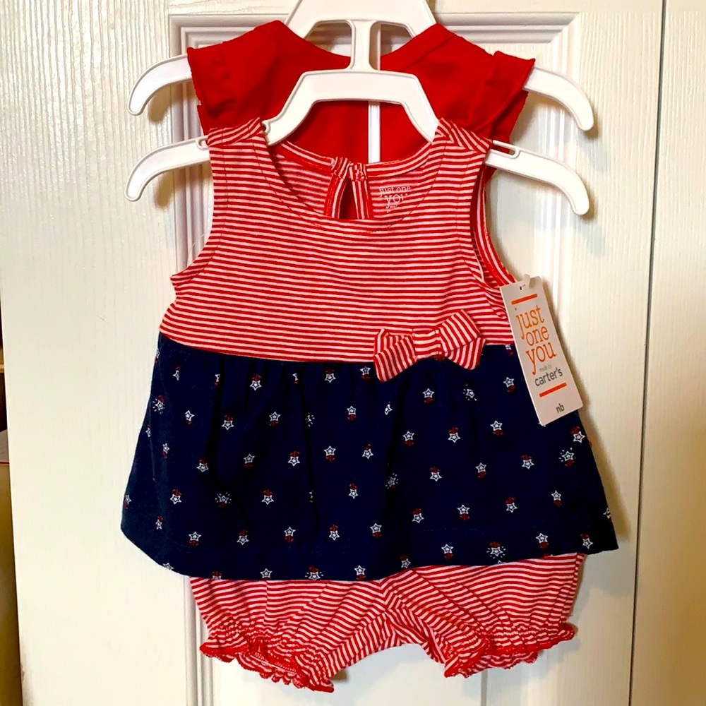 Newborn girls American Cutie set Carter’s